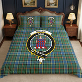 Ogilvie Hunting Ancient Tartan Crest Bedding Set