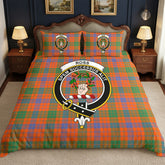Ross Ancient Tartan Crest Bedding Set