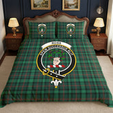 Ross Hunting Modern Tartan Crest Bedding Set