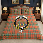 Scott Ancient Tartan Crest Bedding Set