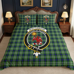 Spottiswood Tartan Crest Bedding Set