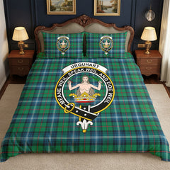 Urquhart Ancient Tartan Crest Bedding Set