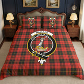 Wallace Weathered Tartan Crest Bedding Set