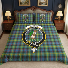 Watson Ancient Tartan Crest Bedding Set