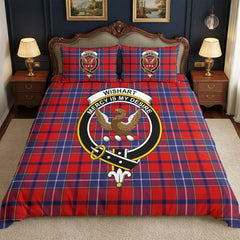 Wishart Dress Tartan Crest Bedding Set