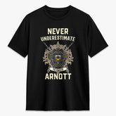 Arnott Tartan Crest 2D T-shirt - Never Underestimate Style