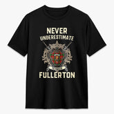 Fullerton Tartan Crest 2D T-shirt - Never Underestimate Style