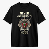 Hogg Tartan Crest 2D T-shirt - Never Underestimate Style