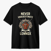 Lennox (Lennox Kincaid) Tartan Crest 2D T-shirt - Never Underestimate Style
