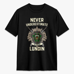 Lundin Tartan Crest 2D T-shirt - Never Underestimate Style