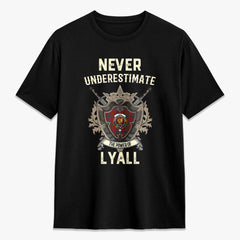 Lyall Tartan Crest 2D T-shirt - Never Underestimate Style
