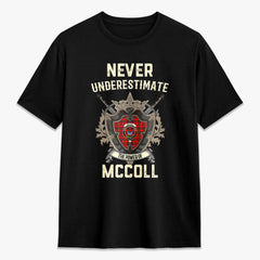 McColl Tartan Crest 2D T-shirt - Never Underestimate Style