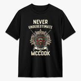 McCook Tartan Crest 2D T-shirt - Never Underestimate Style