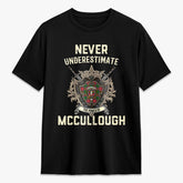 McCullough Tartan Crest 2D T-shirt - Never Underestimate Style