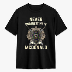 McDonald Tartan Crest 2D T-shirt - Never Underestimate Style