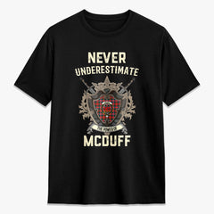 McDuff Modern Tartan Crest 2D T-shirt - Never Underestimate Style