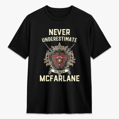 McFarlane Modern Tartan Crest 2D T-shirt - Never Underestimate Style