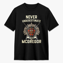McGregor Rob Roy Ancient Tartan Crest 2D T-shirt - Never Underestimate Style