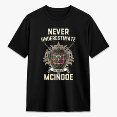 McIndoe Tartan Crest 2D T-shirt - Never Underestimate Style