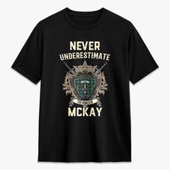 McKay Ancient Tartan Crest 2D T-shirt - Never Underestimate Style