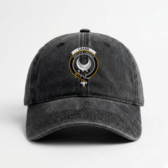 Leask Crest Washed Classic Cap