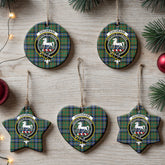 Cochrane Ancient Tartan Crest Christmas Ceramic Ornament
