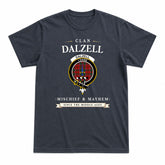 Dalzell Tartan Crest Mischief and Mayhem T-shirt