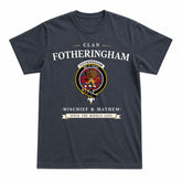 Fotheringham Tartan Crest Mischief and Mayhem T-shirt