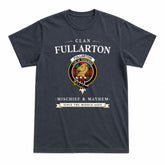 Fullarton Tartan Crest Mischief and Mayhem T-shirt