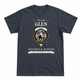 Glen Tartan Crest Mischief and Mayhem T-shirt