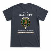 Halkett Tartan Crest Mischief and Mayhem T-shirt