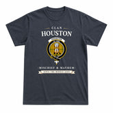 Houston Tartan Crest Mischief and Mayhem T-shirt