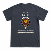 Lyle Tartan Crest Mischief and Mayhem T-shirt