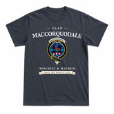 MacCorquodale Tartan Crest Mischief and Mayhem T-shirt