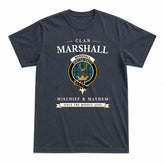 Marshall Tartan Crest Mischief and Mayhem T-shirt