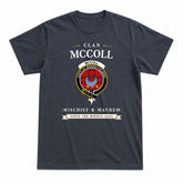 McColl Tartan Crest Mischief and Mayhem T-shirt