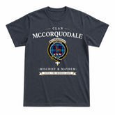 McCorquodale Tartan Crest Mischief and Mayhem T-shirt