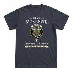 McKenzie Dress Ancient Tartan Crest Mischief and Mayhem T-shirt