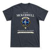 McKerrell Tartan Crest Mischief and Mayhem T-shirt
