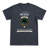 McKie Tartan Crest Mischief and Mayhem T-shirt