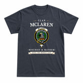McLaren Ancient Tartan Crest Mischief and Mayhem T-shirt