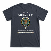 Melville Tartan Crest Mischief and Mayhem T-shirt