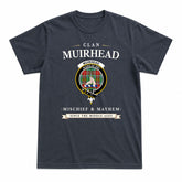 Muirhead Tartan Crest Mischief and Mayhem T-shirt