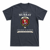 Murray (of Dysart) Tartan Crest Mischief and Mayhem T-shirt