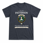 Paterson Tartan Crest Mischief and Mayhem T-shirt