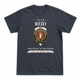 Reid Ancient Tartan Crest Mischief and Mayhem T-shirt