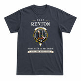 Renton Tartan Crest Mischief and Mayhem T-shirt