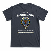 Sandilands Tartan Crest Mischief and Mayhem T-shirt