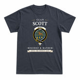 Scott Green Ancient Tartan Crest Mischief and Mayhem T-shirt