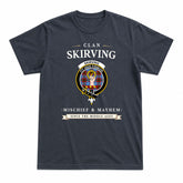 Skirving Tartan Crest Mischief and Mayhem T-shirt